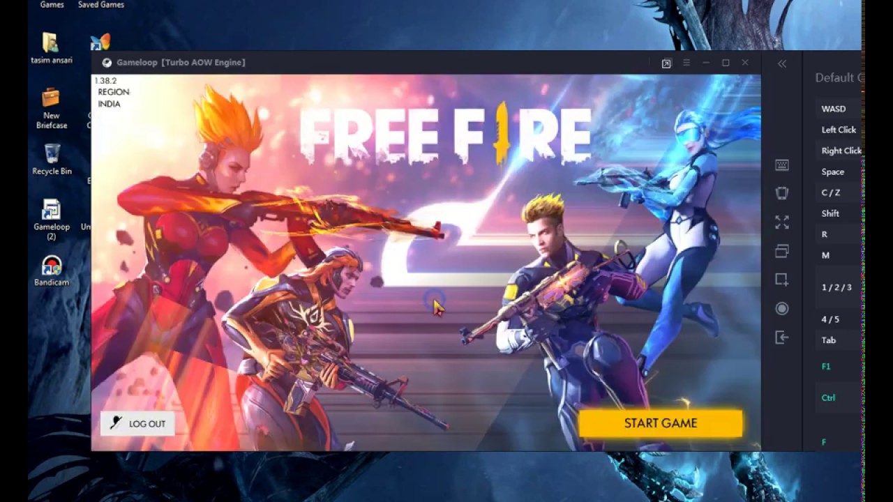 garena free fire game loop download